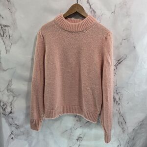 & Other Stories Pink Cozy Crew Neck Sweater